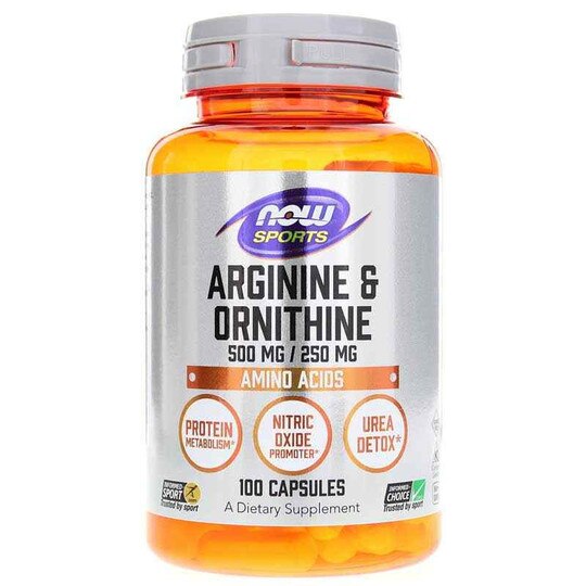Arginine & Ornithine, NOW